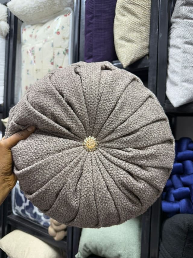 Oval Lux Throw Pillows